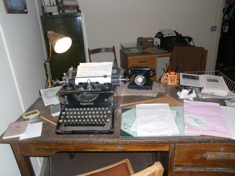 Writing Desk at Bletchley Park
