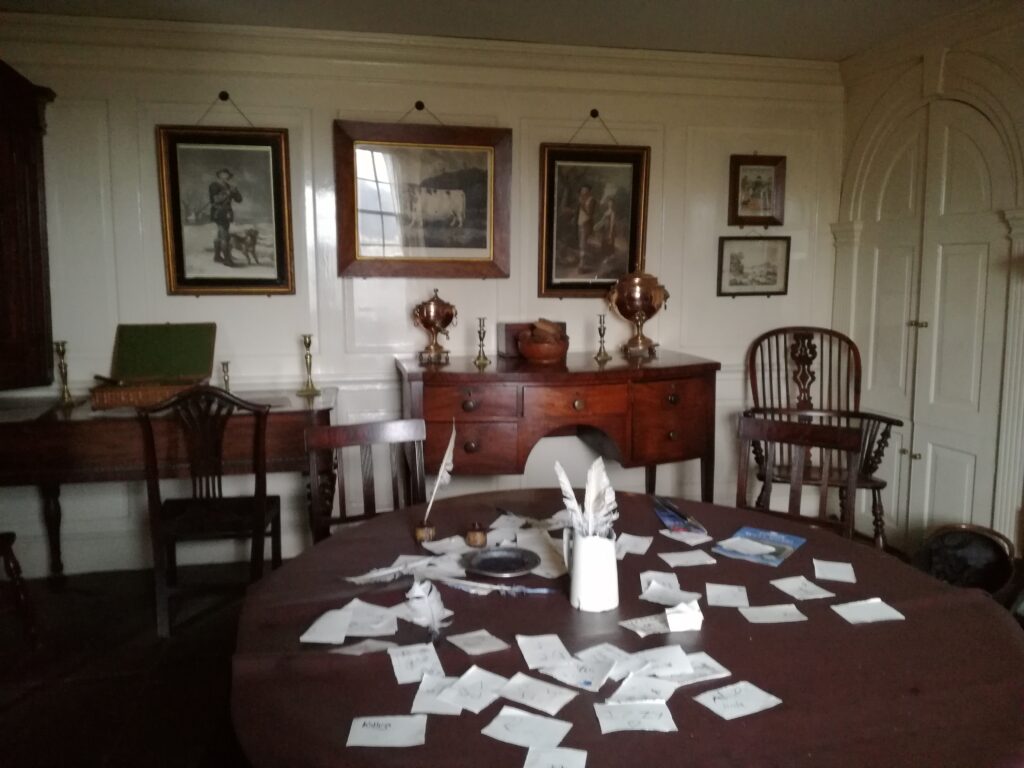 A 1900s study at Beamish, Living Museum of the North